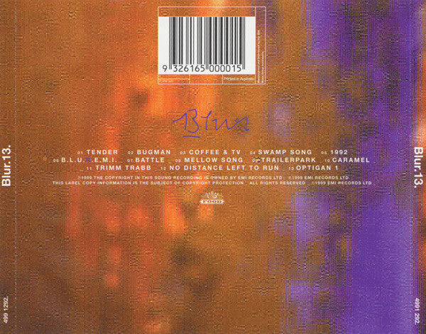 Blur : 13 (CD, Album)