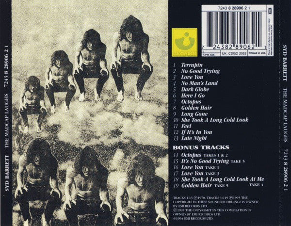 Syd Barrett : The Madcap Laughs (CD, Album, RE, Med)