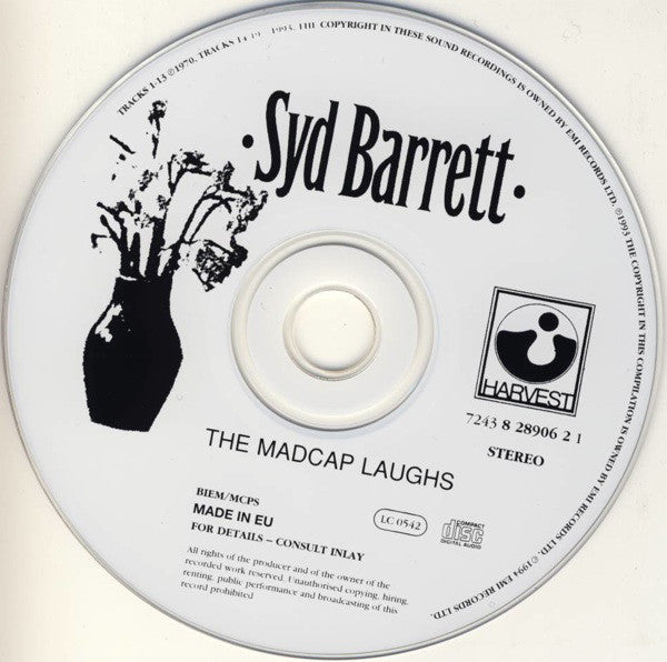 Syd Barrett : The Madcap Laughs (CD, Album, RE, Med)
