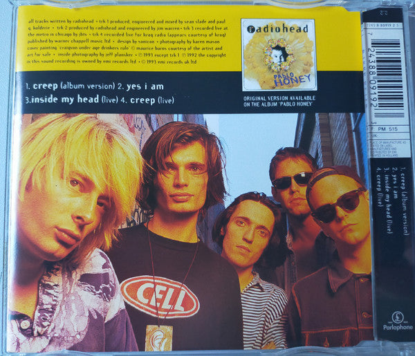 Radiohead : Creep (CD, EP)