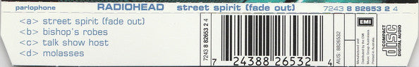 Radiohead : Street Spirit (Fade Out) (CD, Single)
