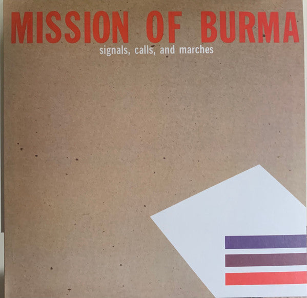 Mission Of Burma : Signals, Calls, And Marches (LP, Album, RE, RM)