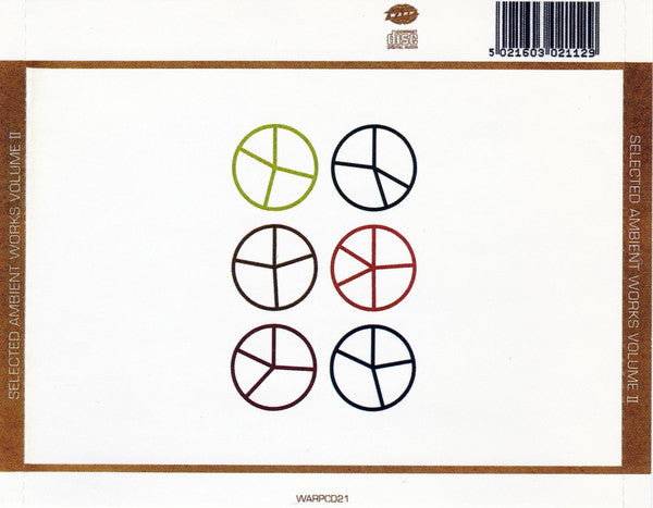 Aphex Twin : Selected Ambient Works Volume II (2xCD, Album, RE)