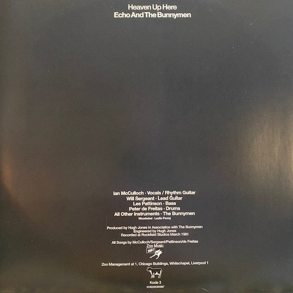 Echo And The Bunnymen* : Heaven Up Here (LP, Album, RE, RM, 180)
