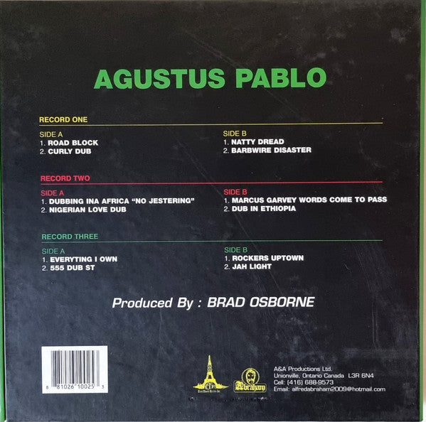Augustus Pablo : Reggae 3 x 10" Dub Box Set (3x10", Ltd, Mar)