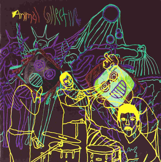 Animal Collective : Spirit They're Gone Spirit They've Vanished / Danse Manatee (CD, Album, RE + CD, Album, RE + Comp, VDC)