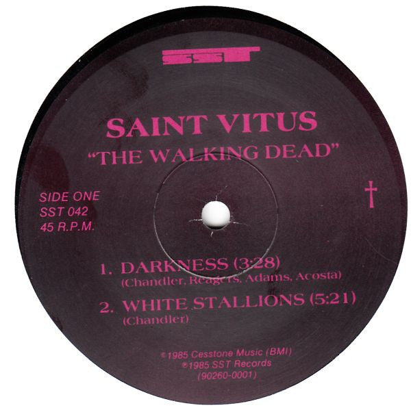 Saint Vitus : The Walking Dead (12", EP, M/Print, RE)