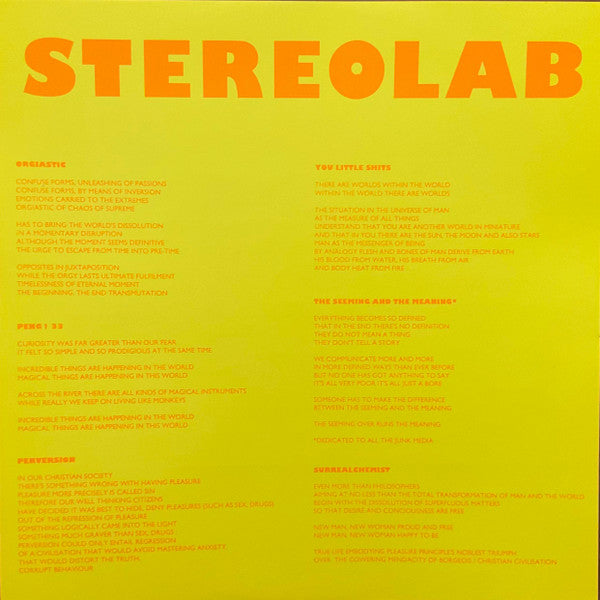 Stereolab : Peng! (LP, Album, RE)