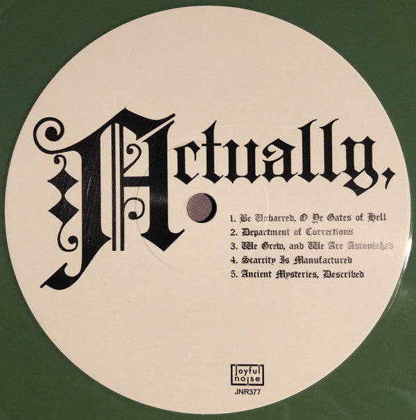 Deerhoof : Actually, You Can (LP, Album, Gre)