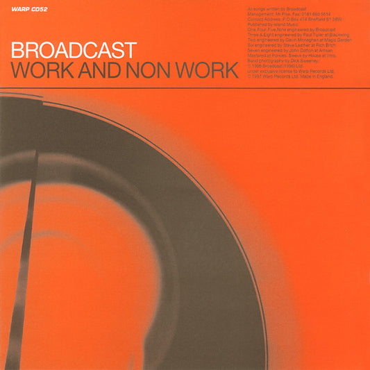 Broadcast : Work And Non Work (CD, Comp, RE, DOC)