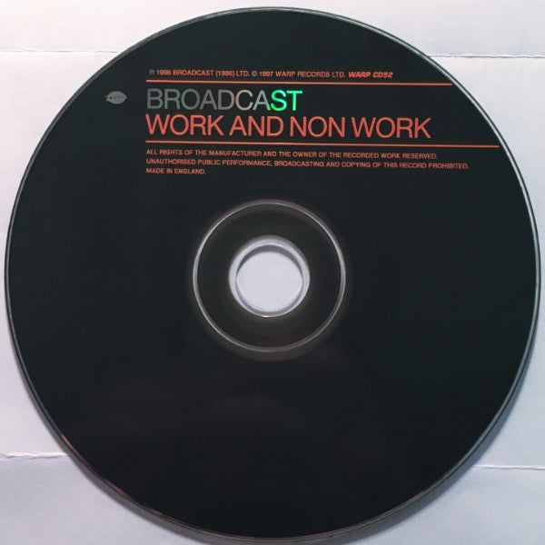 Broadcast : Work And Non Work (CD, Comp, RE, DOC)