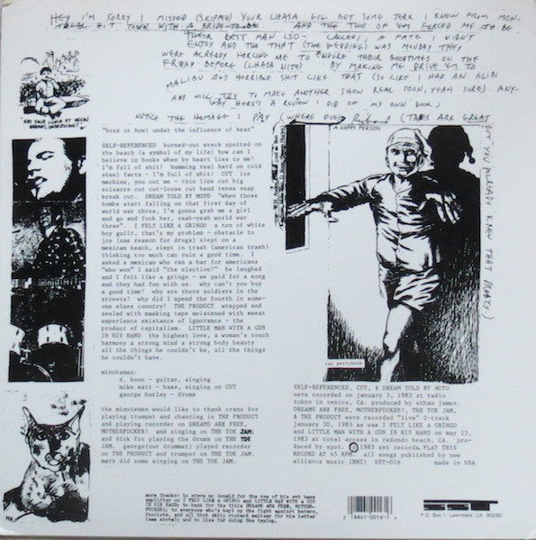 Minutemen : Buzz Or Howl Under The Influence Of Heat (12", EP, RE, RP)