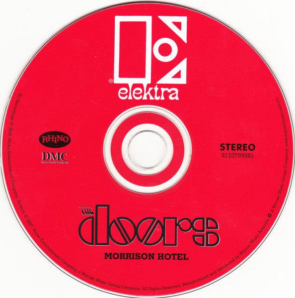 The Doors : Morrison Hotel (CD, Album, RE)