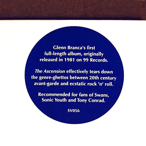 Glenn Branca : The Ascension (LP, Album, RE)