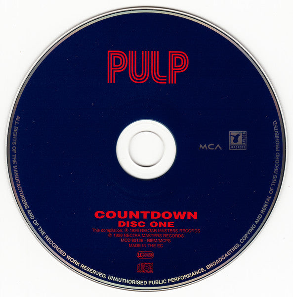 Pulp : Countdown 1992 - 1983 (2xCD, Comp, RE)