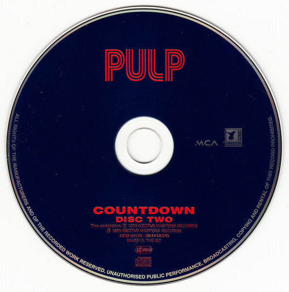 Pulp : Countdown 1992 - 1983 (2xCD, Comp, RE)