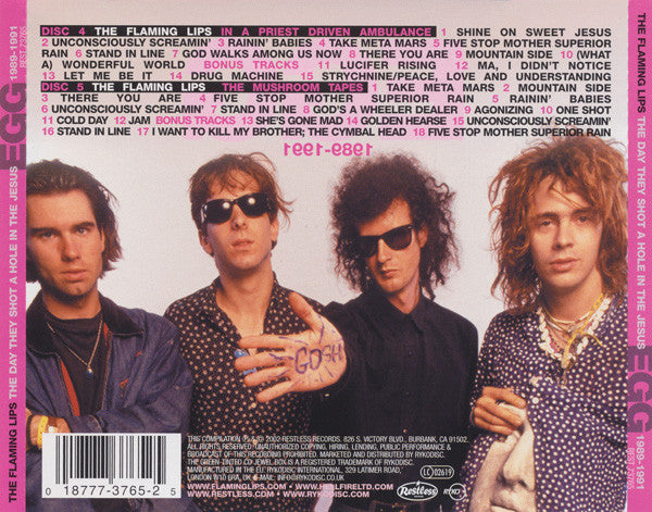 The Flaming Lips : The Day They Shot A Hole In The Jesus Egg (1989-1991) (2xCD, Album, Comp)