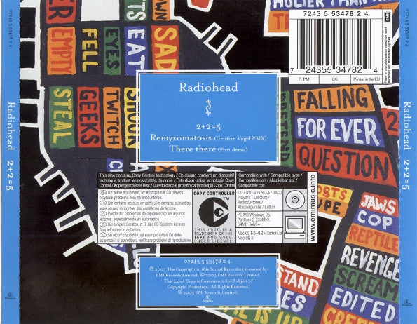 Radiohead : 2+2=5 (CD, Single, Copy Prot., CD1)