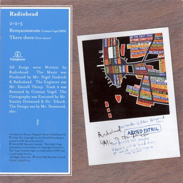 Radiohead : 2+2=5 (CD, Single, Copy Prot., CD1)