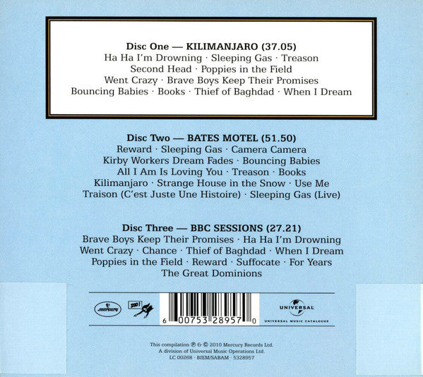 The Teardrop Explodes : Kilimanjaro (CD, Album, RE + 2xCD, Comp + Dlx, RM)