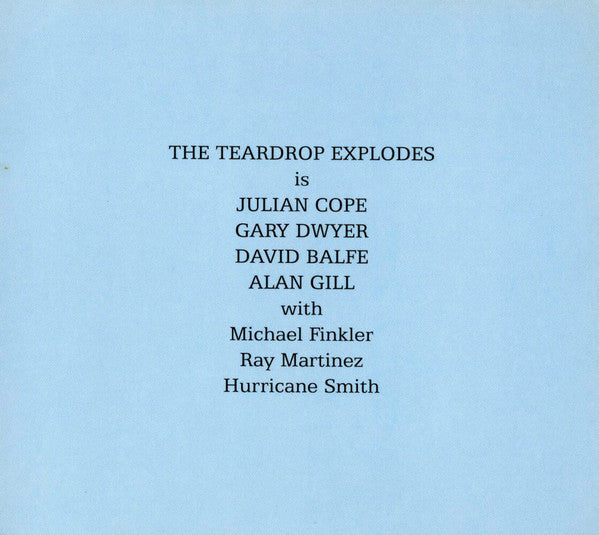 The Teardrop Explodes : Kilimanjaro (CD, Album, RE + 2xCD, Comp + Dlx, RM)