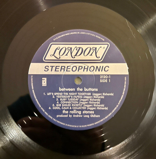 The Rolling Stones : Between The Buttons (LP, Album, RE, 180)