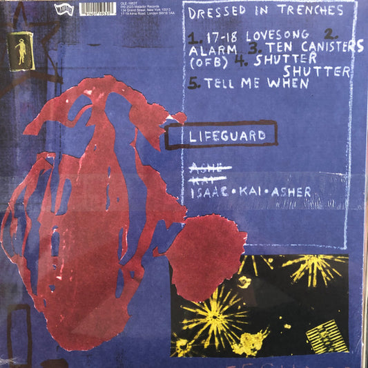 Lifeguard (3) : Crowd Can Talk / Dressed In Trenches (LP, Comp)
