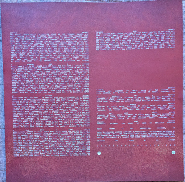 Death Cab For Cutie : The Open Door EP (12", EP, RE)
