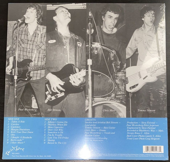 The Replacements : Sorry Ma, Forgot To Take Out The Trash (LP, Album, RE, Fil)