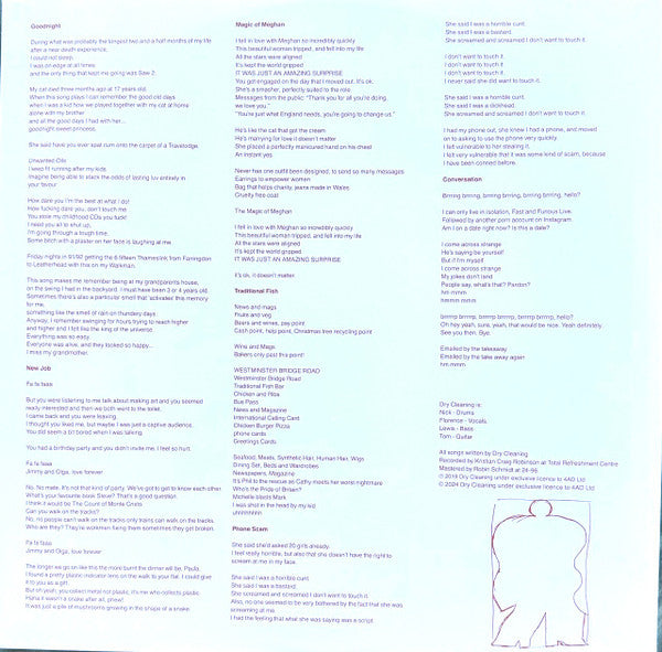 Dry Cleaning : Boundary Road Snacks And Drinks & Sweet Princess (LP, Comp, Ltd, RE, RM, Blu)