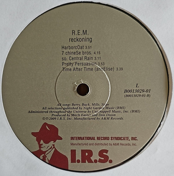 R.E.M. : Reckoning (LP, Album, RE, 180)