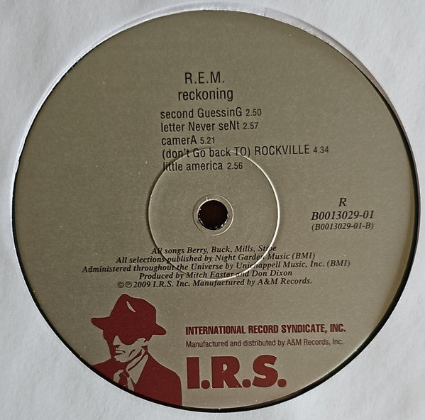 R.E.M. : Reckoning (LP, Album, RE, 180)