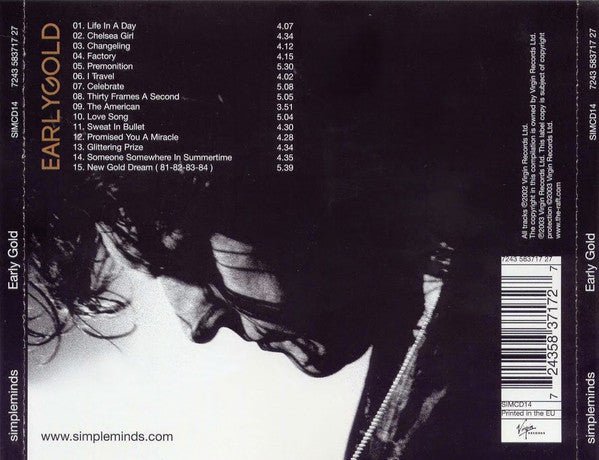 Simple Minds : Early Gold (CD, Comp, RM)