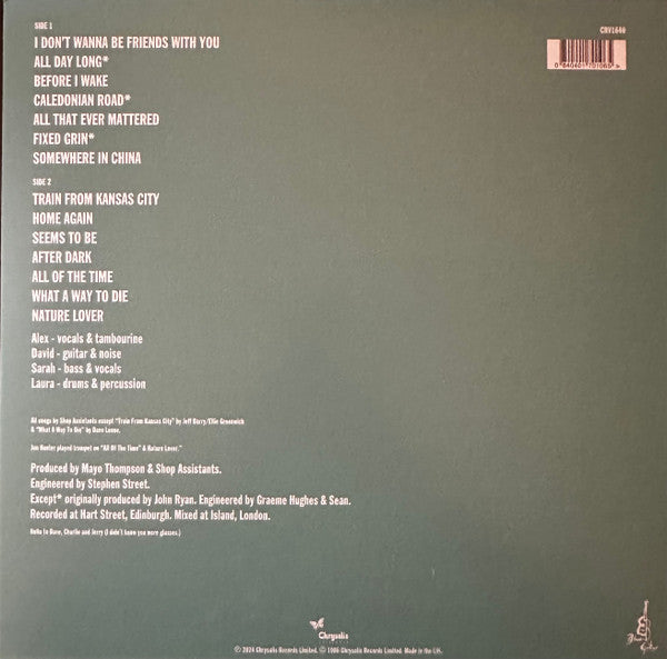 Shop Assistants : Will Anything Happen (LP, Album, RE, RM)