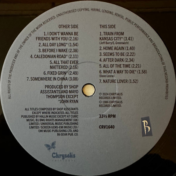 Shop Assistants : Will Anything Happen (LP, Album, RE, RM)