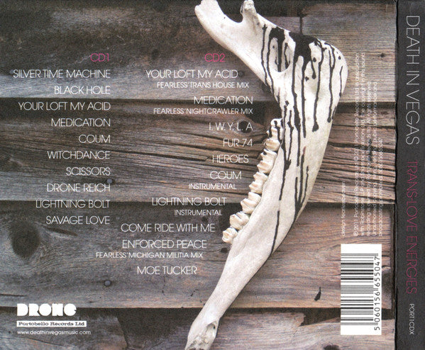 Death In Vegas : Trans-Love Energies (2xCD, Album)