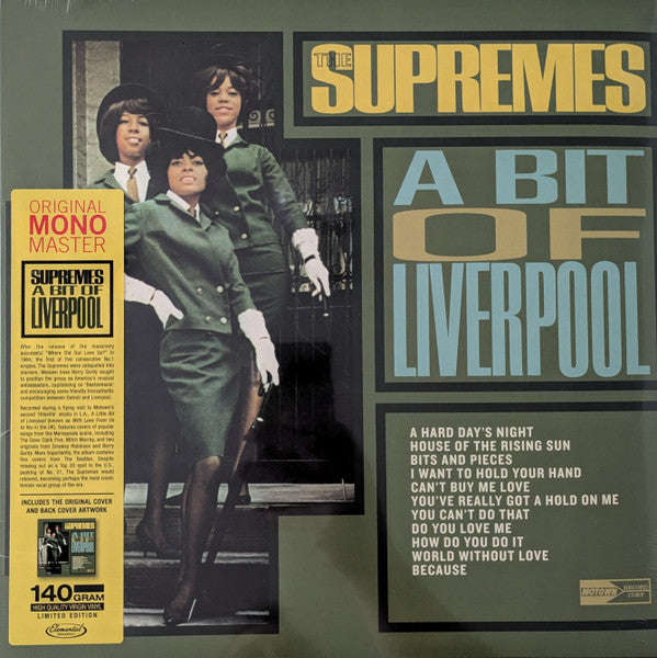 The Supremes : A Bit Of Liverpool (LP, Album, Mono, Ltd, RE, 140)