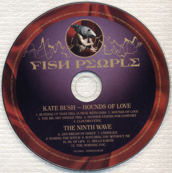 Kate Bush : Hounds Of Love (CD, Album, RE)