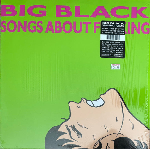 Big Black : Songs About Fucking (LP, Album, RE, RM, 180)