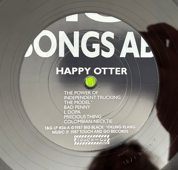 Big Black : Songs About Fucking (LP, Album, RE, RM, 180)