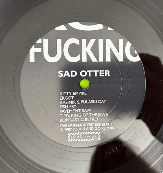 Big Black : Songs About Fucking (LP, Album, RE, RM, 180)