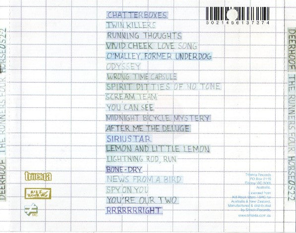 Deerhoof : The Runners Four (CD, Album)