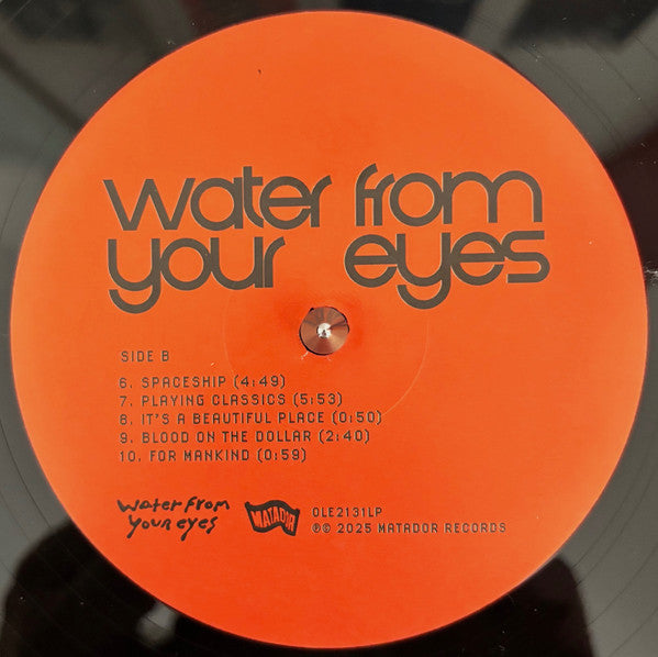 Water From Your Eyes : It's A Beautiful Place (LP, Album)