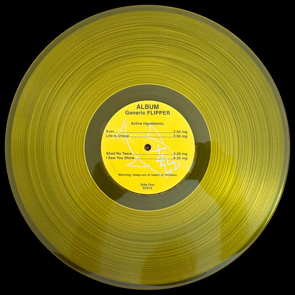 Flipper : Album Generic Flipper (LP, Album, Ltd, RE, Tra)