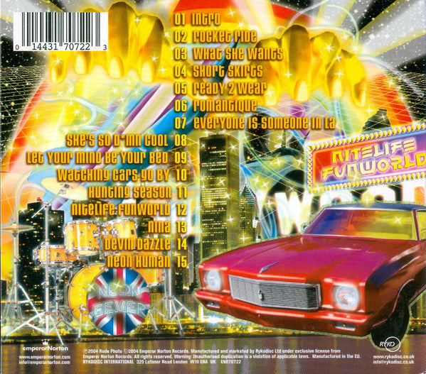 Felix Da Housecat : Devin Dazzle & The Neon Fever (CD, Album, Dig)