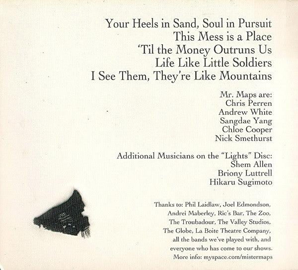 Mr. Maps (2) : Mimicry Of Lines And Light (2xCD, Album, Dig)