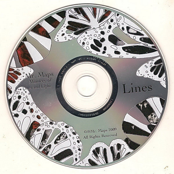 Mr. Maps (2) : Mimicry Of Lines And Light (2xCD, Album, Dig)