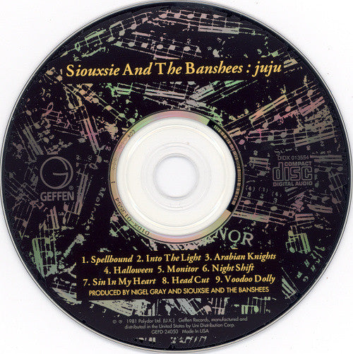 Siouxsie And The Banshees* : Juju (CD, Album, RE)