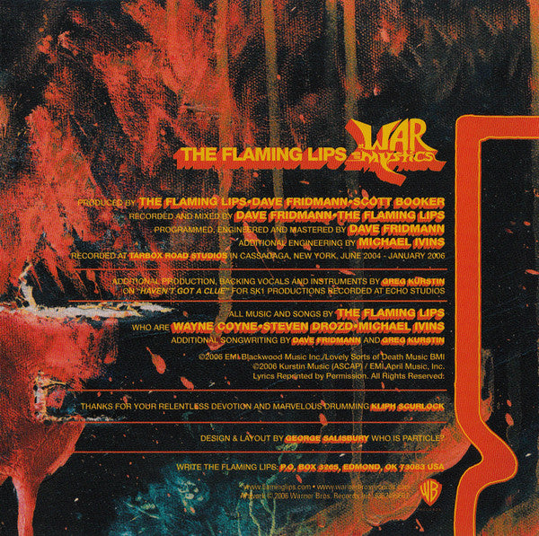 The Flaming Lips : At War With The Mystics (CD, Album)