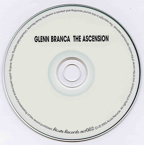 Glenn Branca : The Ascension (CD, Album, Enh, RE, RM)